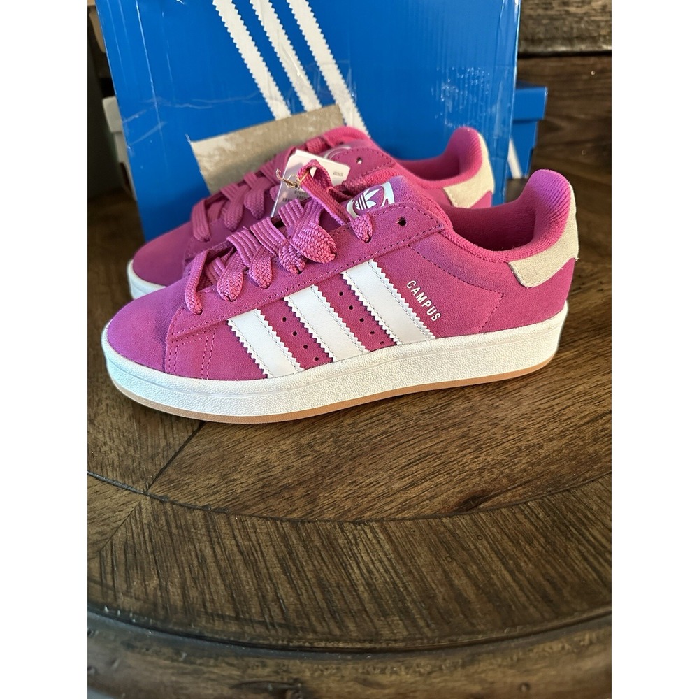 Adidas Originals Campus 00s J Lucid Fuchsia Pink White Gum IG9156 Kids Size 4Y